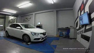 Renault Megane 4 1.5 DCI 90cv Reprogrammation Moteur @ 134cv Digiservices Paris 77 Dyno