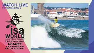 WEBCAST / Competition Day 3 - 2023 ISA World SUP & Paddleboard Championship