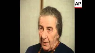 SYND 24/05/71 INTERVIEW WITH MRS GOLDA MEIR IN COPENHAGEN