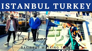 27 FEBRUARY 2022/Istanbul Beautiful Bakirkoy District/turkeytrip/bakirkoy neighborhood/4k UHD 60 fps