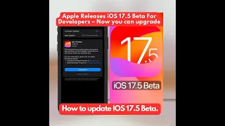 How to install iOS 17.5 beta profile