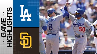 Dodgers vs. Padres Game Highlights (8/7/23) | MLB Highlights