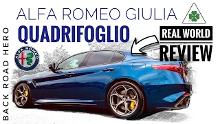 🍀 REAL WORLD REVIEW - Alfa Romeo Giulia Quadrifoglio. Ownership, problems, upgrades & buyers guide.