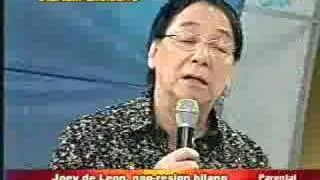 JOEY DE LEON Challenges DINDO BALARES Tabloid Reporter - STARTALK