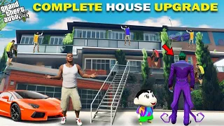 Shinchan playing House Upgrade Challenge in GTA 5