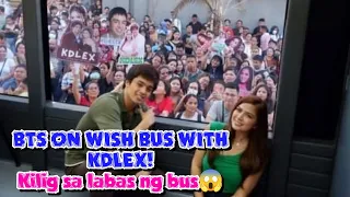 BEHIND THE SCENES KD ESTRADA AND ALEXA ILACAD ON WISH BUS | KDLEX ADD TO HEART CONCERT PROMO TOUR