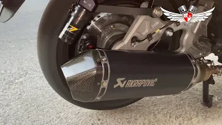 Vespa GTS 150 iGet 4V - How to Remove db killer on Akrapovic exhaust