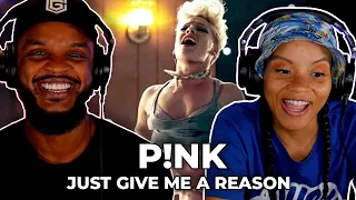 JEEZ! 🎵 P!nk - Just Give Me A Reason REACTION