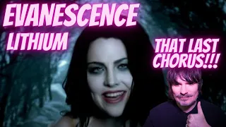 PRO SINGER'S first REACTION to EVANESCENCE - LITHIUM