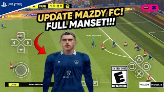 eFootball PES PPSSPP 2023 by MP Unlock Full Manset MFC Skuad Best Graphics HD Commentary Peter Drury