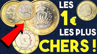 TOP 5 👍 DES 1 EURO LES PLUS CHERS VERIFIEZ VOTRE PORTEMONNAIE
