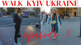 Ukraine  walking tour - Kyiv live - khreshchatyk street