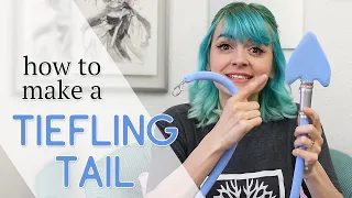 How to make a DIY tiefling (or devil!) tail