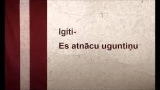 Igiti - Es atnācu uguntiņu