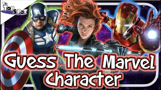 Guess The MCU Character!! |The Topspot | Iron Man - Avengers - Black Widow - Spider-Man - More!!