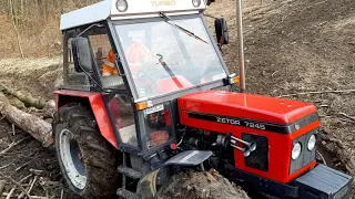 Zetor 7245 a navijak 5.5t