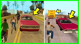 الى اين تذهب سيارة البلاس بعد المهمة الاولى في جي تي اي سان اندرياس GTA SAN Ballas Car