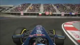 F1 2012 - Vettel Circuit Gilles Villeneuve REPLAY