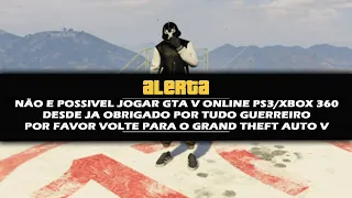 ROCKSTAR VAI PUBLICAR VIDEO DE DESPEDIDA DURANTE O FECHAMENTO DO GTA V ONLINE PARA PS3 E XBOX 360