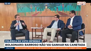 Bolsonaro: Barroso não vai ganhar na canetada