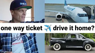 Flying 2,000 KM to buy a car and drive it home 🫣