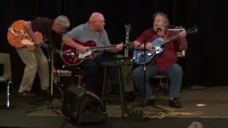 Paul  Moseley and Steve Rector play I am a Pilgrim at The Merle Travis Music Center