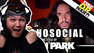 FIRE or NAH?! Psychosocial in the style of Linkin Park (REACTION) | iamsickflowz