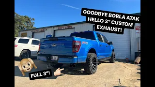 COYOTE GETS NEW LOUDER EXHAUST!!!