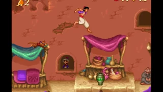 Disney's Aladdin ( stage 1) Super Nintendo