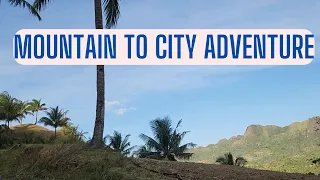 🇵🇭 Let's Go To The City: Mountain Hike, Motorcycle, Bus, Urban Hike #philippines #adventure