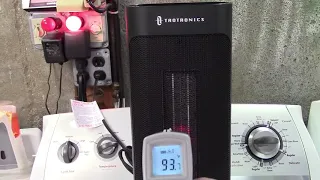 TaoTronics 1500W Ceramic Oscillating Tower Heater Review