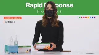 Rapid Response™ COVID-19 Antigen Rapid Test Cassette – At Home Demonstration