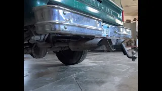 Chevy 350 true dual straight pipe  ￼