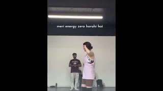 Hania Amir and Farhan Saeed dance rehearsal for hum style awards in Toronto #farhansaeed #haniaamir