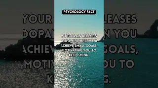 Psychology Fact | Small Victory's are Good for YOU | #shorts #youtubeshorts #fyp