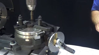 Index Milling/Drilling Using Dividing Plates on a Rotary Table - Smithy Granite