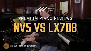 🎹Kawai NV5 vs Roland LX708 Hybrid Digital Piano Review & Demo - Cutting Edge Hybrid Technology🎹