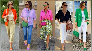 How to Dress and Look Elegant Over 60 | Timeless Looks for All Women 2024 | Best Outfits