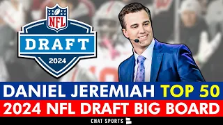 Daniel Jeremiah’s Top 50 2024 NFL Draft Big Board Ft Jayden Daniels, Drake Maye & Marvin Harrison Jr