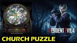 Church Pulpit Dial Puzzle: Chapter 4 | Resident Evil 4 Remake