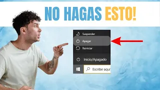 ⛔¡No apagues tu computadora!