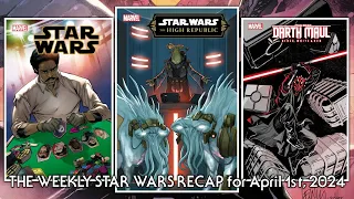 June 2024 Star Wars Comics - The Weekly Star Wars Recap for April 1st, 2024