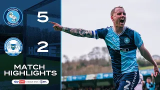 HIGHLIGHTS | Wycombe 5-2 Peterborough