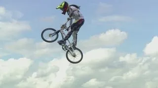 Women's BMX Seeding Run - London 2012 Olympics