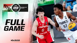 France 🇫🇷 vs Japan  🇯🇵 | Men | Full Game | FIBA 3x3 U18 World Cup 2023 | 3x3 Basketball