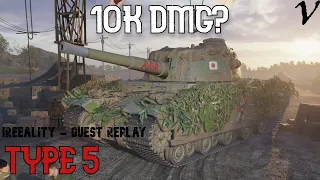 Type 5 Heavy - 10K Damage?: Guest Replay - iReeality: World of Tanks Console