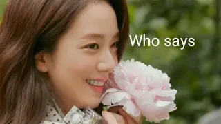 Blackpink Jisoo Who says [fmv]