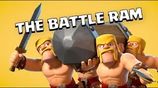 BATTLE RAM vs KING & QUEEN!! Clash of Clans New Update Hero Challenge!