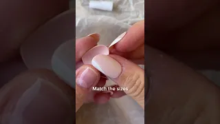 How to apply press-on Nails with glue | LÓA NAILS