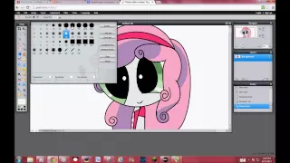 Equestria Girls Puffed Sweetie Belle   Speedpaint